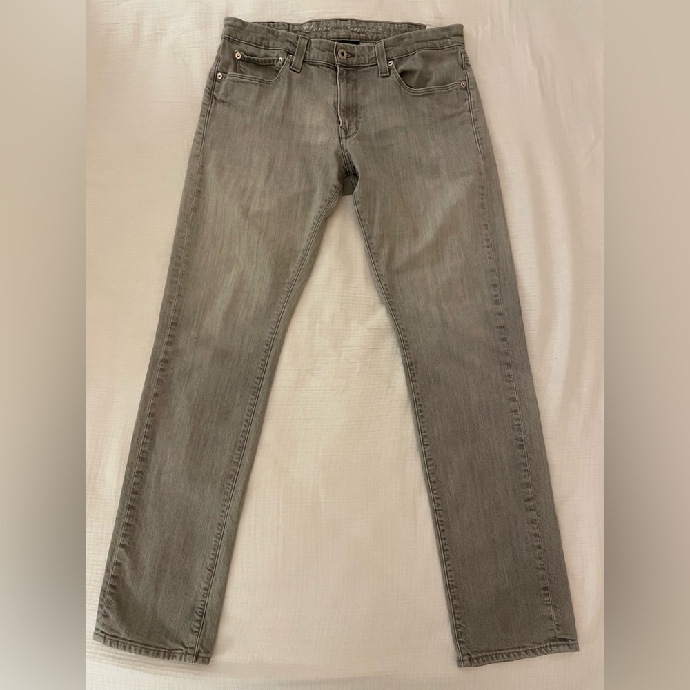 Levi’s Capital E Matchstick grey jeans